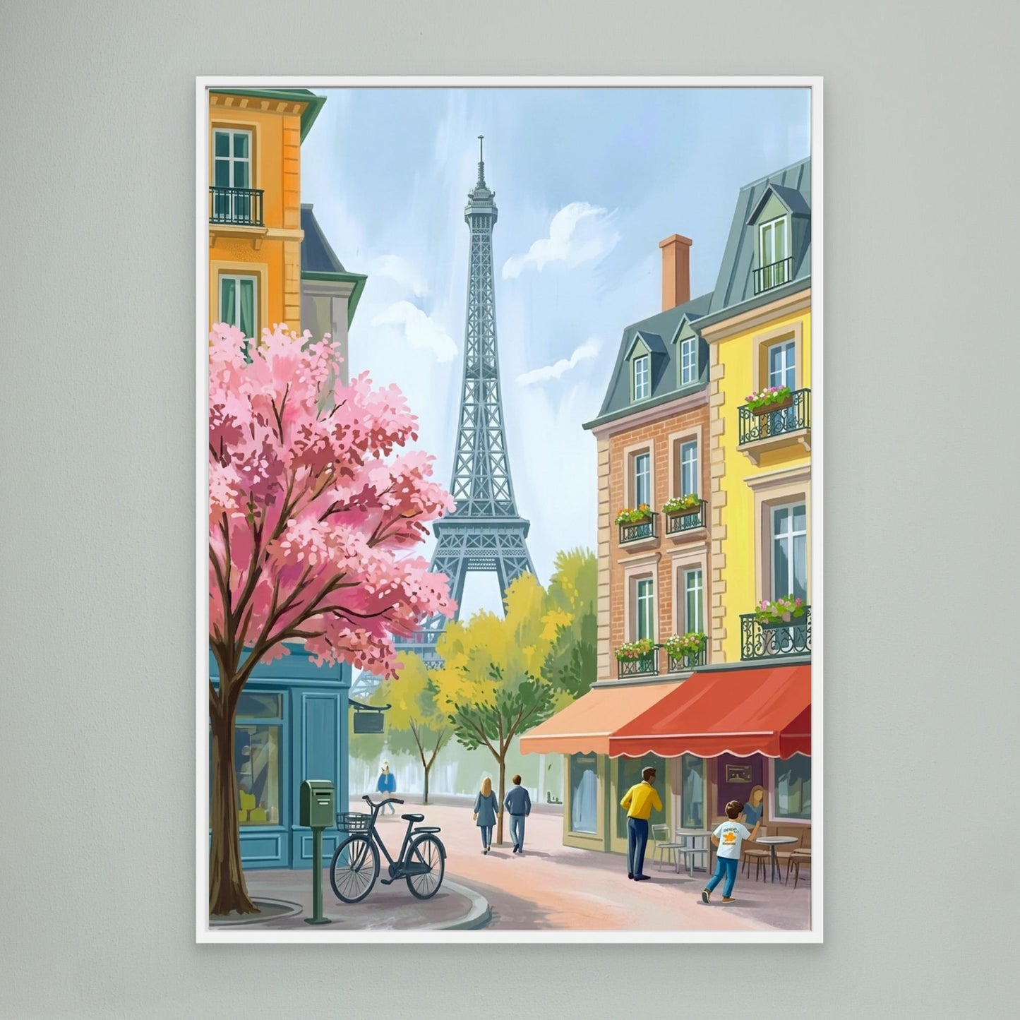Cherry blossom morning
