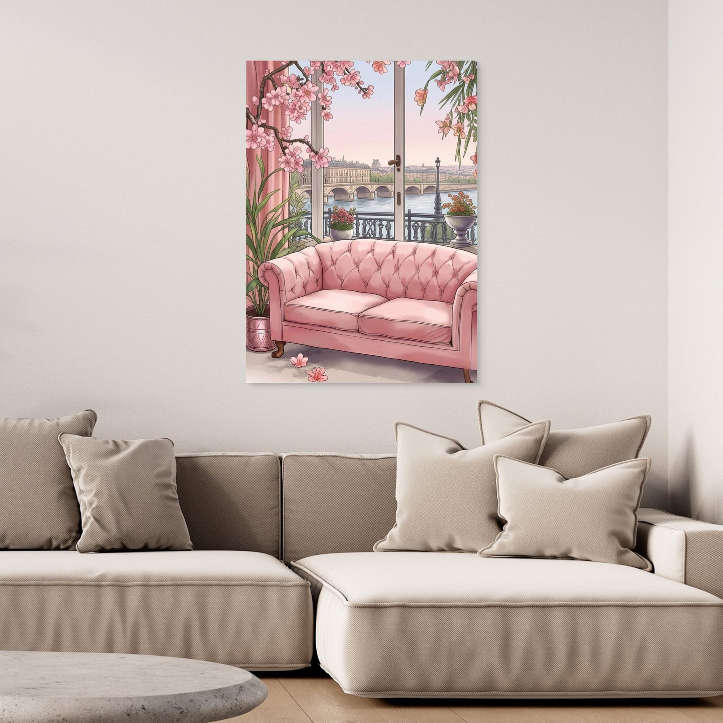 The Pink Sofa, Blossom Window