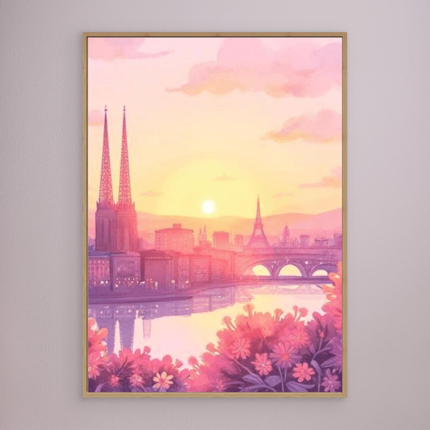 The golden hour — Seine at sunset