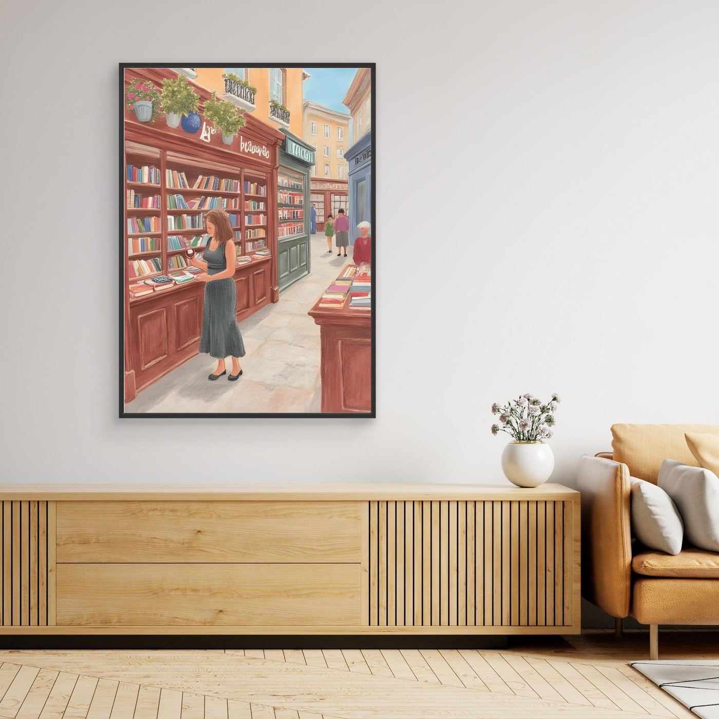 Wine in the book street