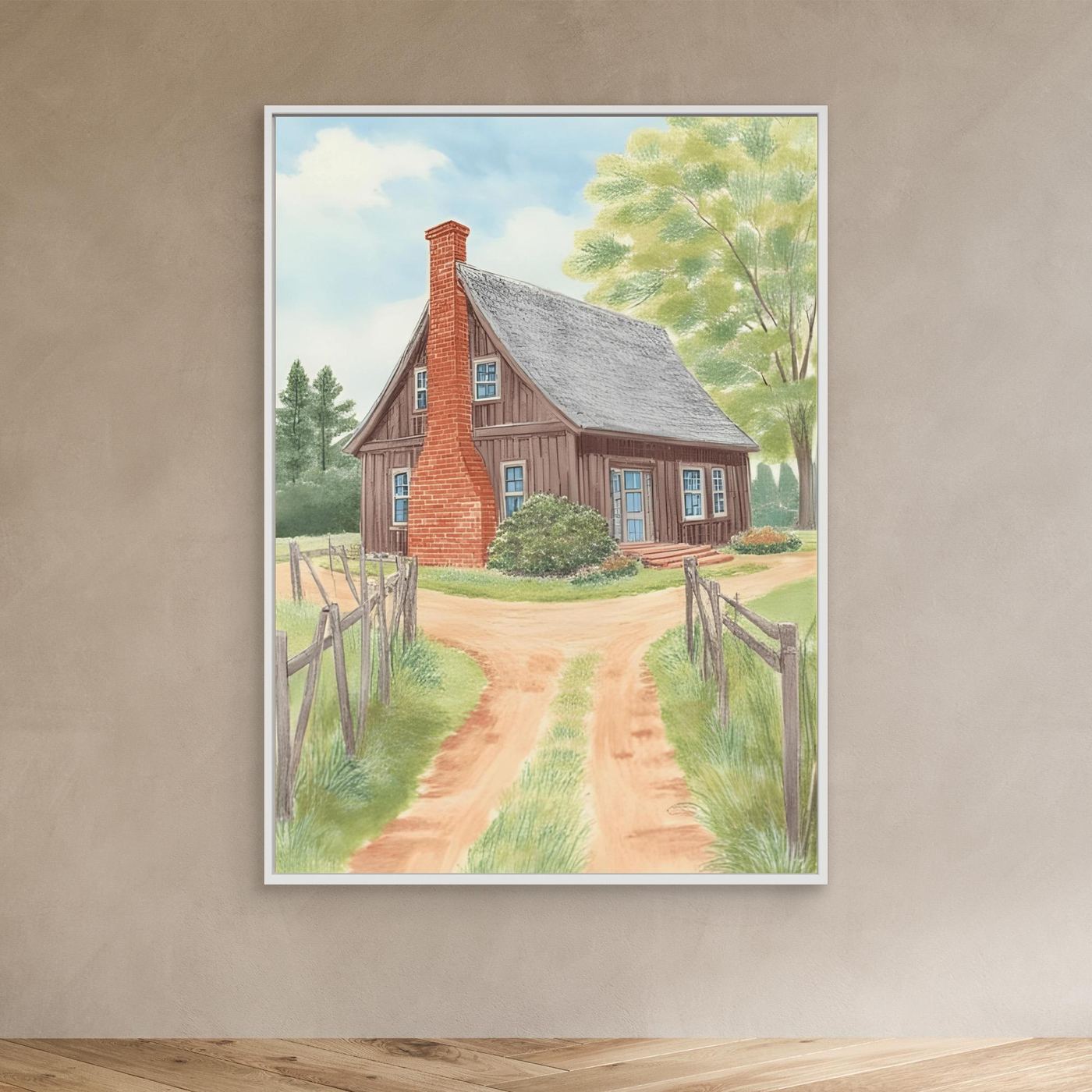The Wooden Farmhouse