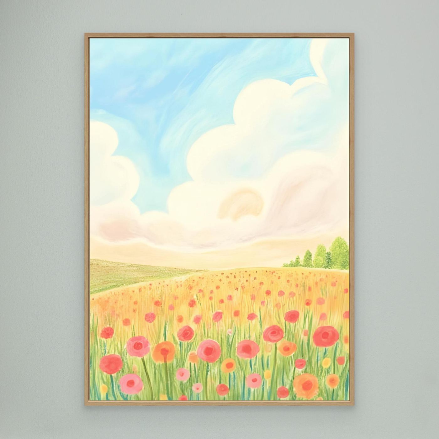 The poppy field