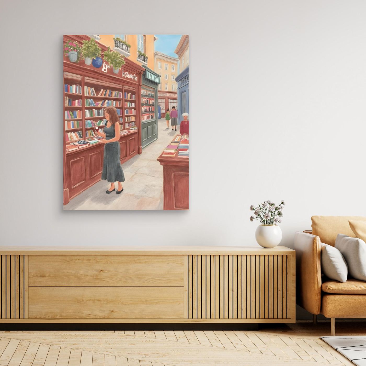Wine in the book street