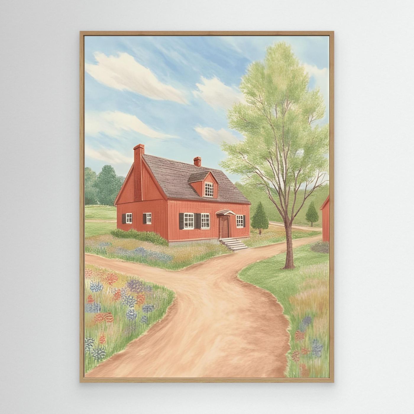 The Red House at the Crossroads