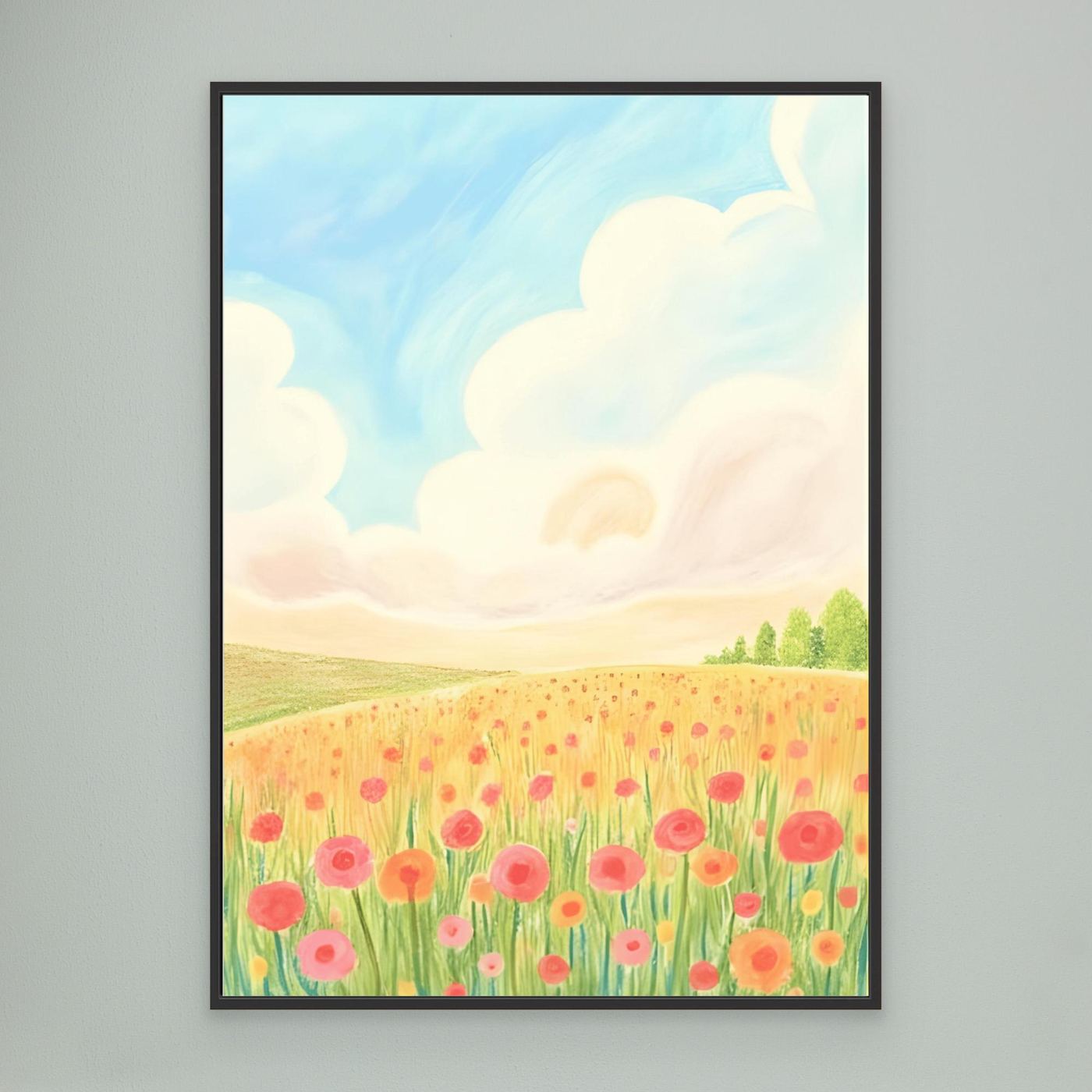 The poppy field