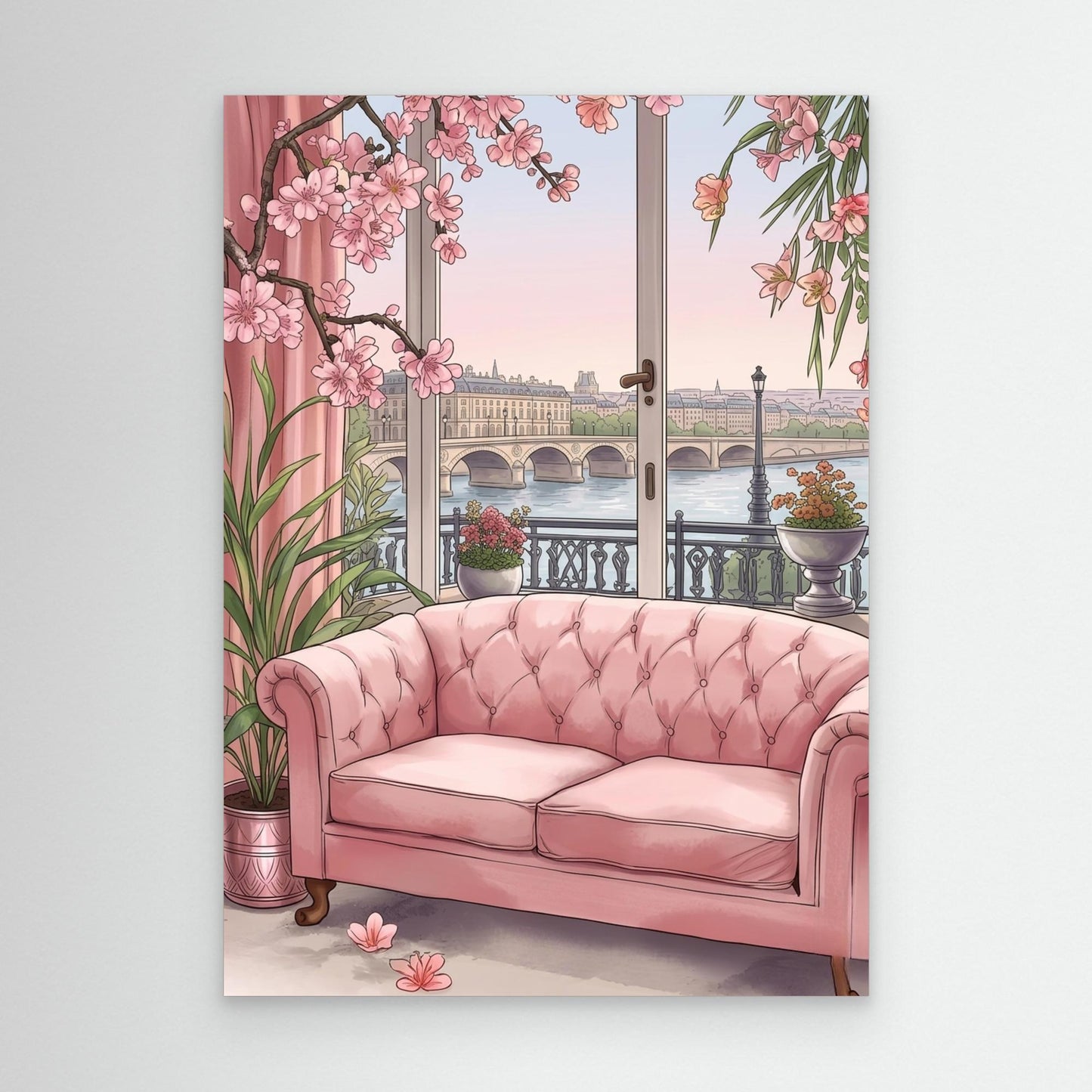 The Pink Sofa, Blossom Window