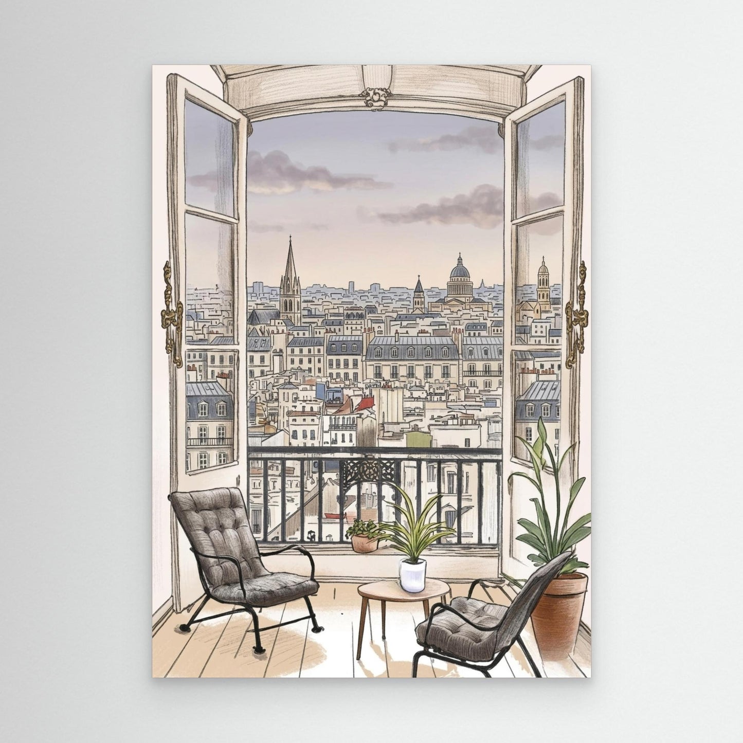 Two Chairs, The Tower