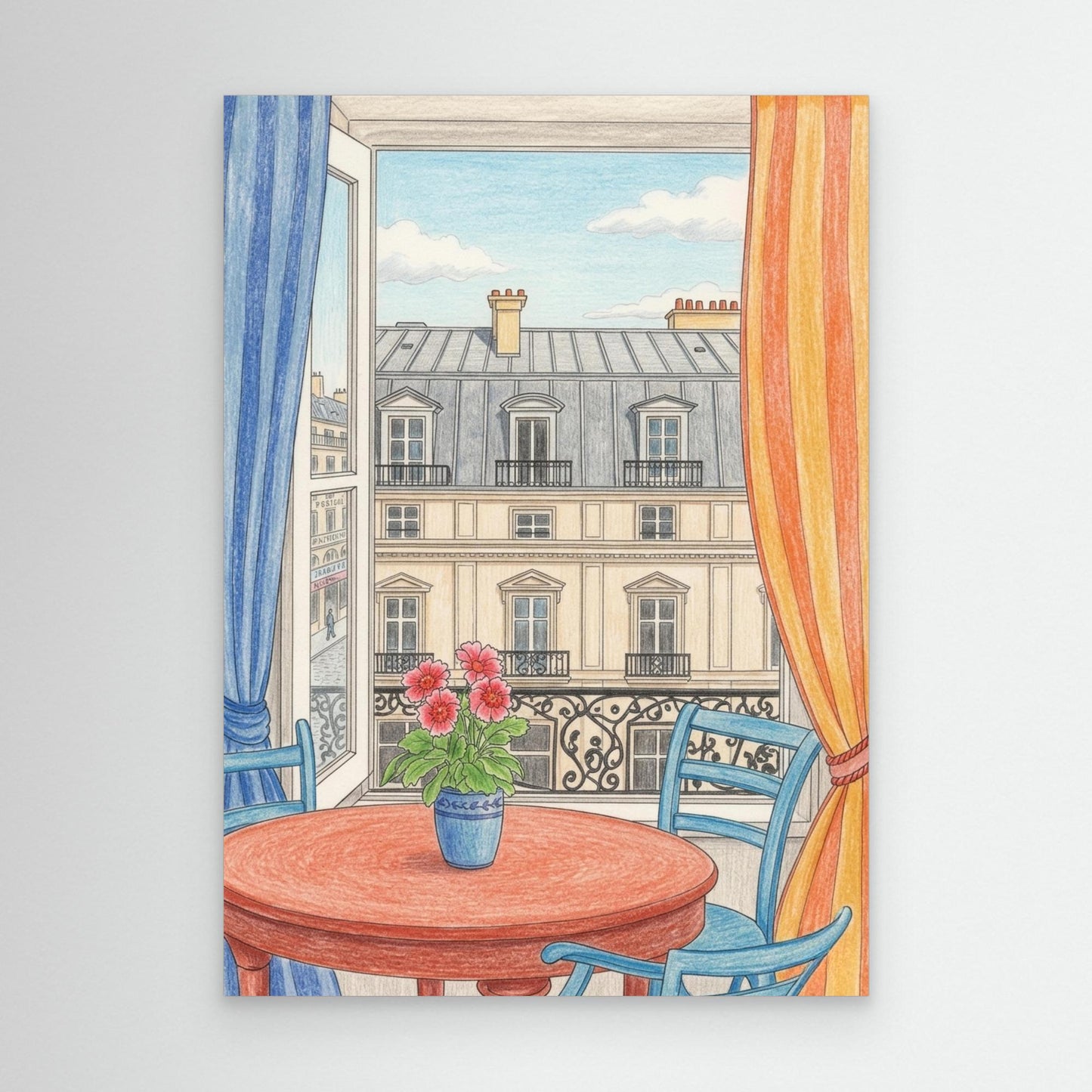 The Red Table, Morning Light