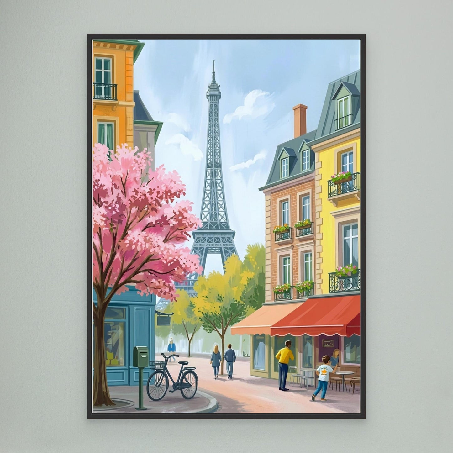 Cherry blossom morning