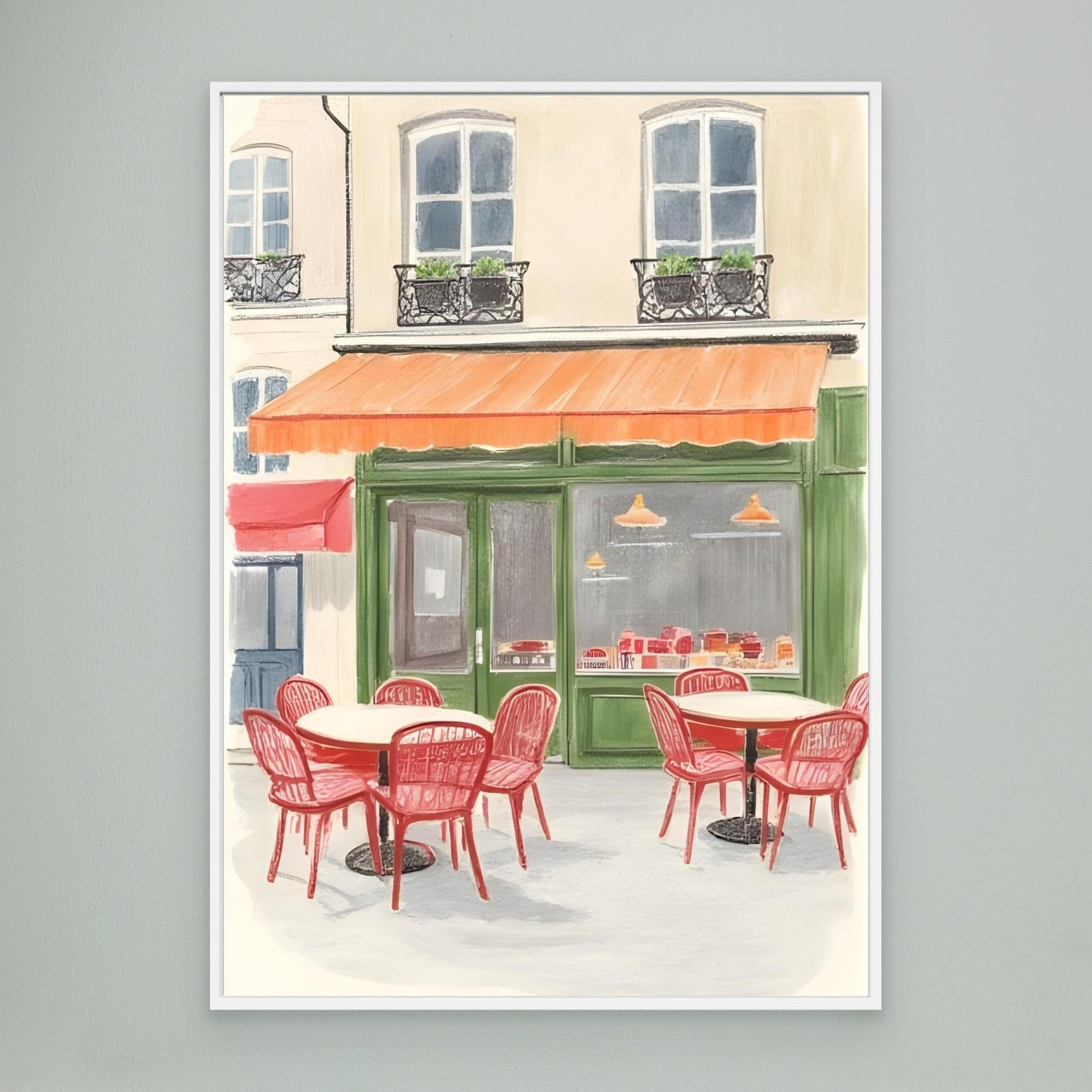 The green pâtisserie