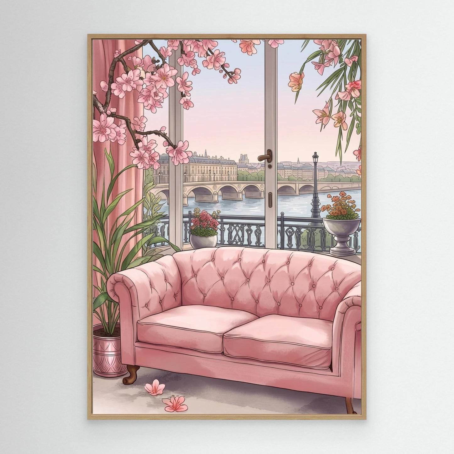The Pink Sofa, Blossom Window