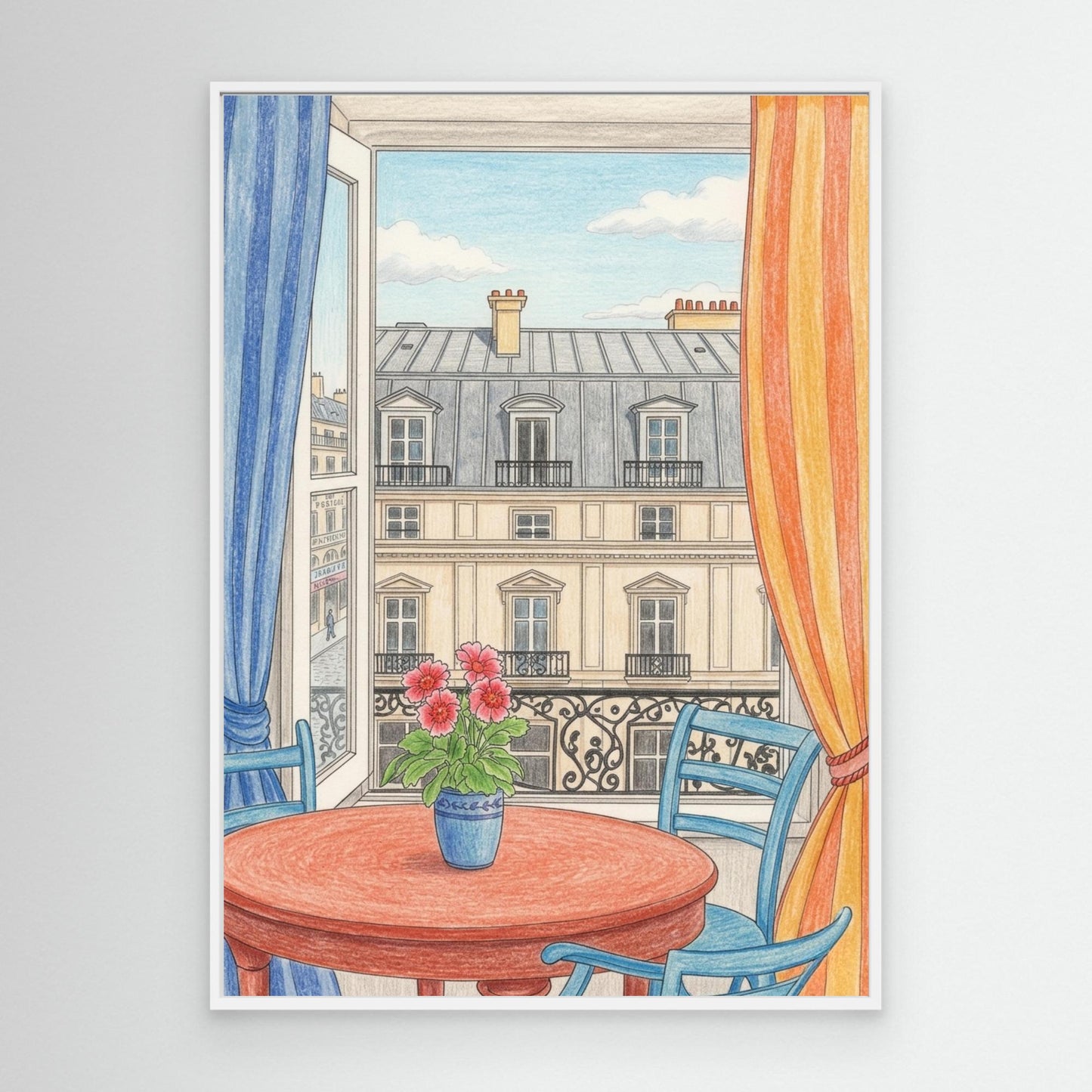 The Red Table, Morning Light