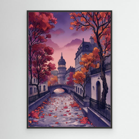 Autumn canal, the dome