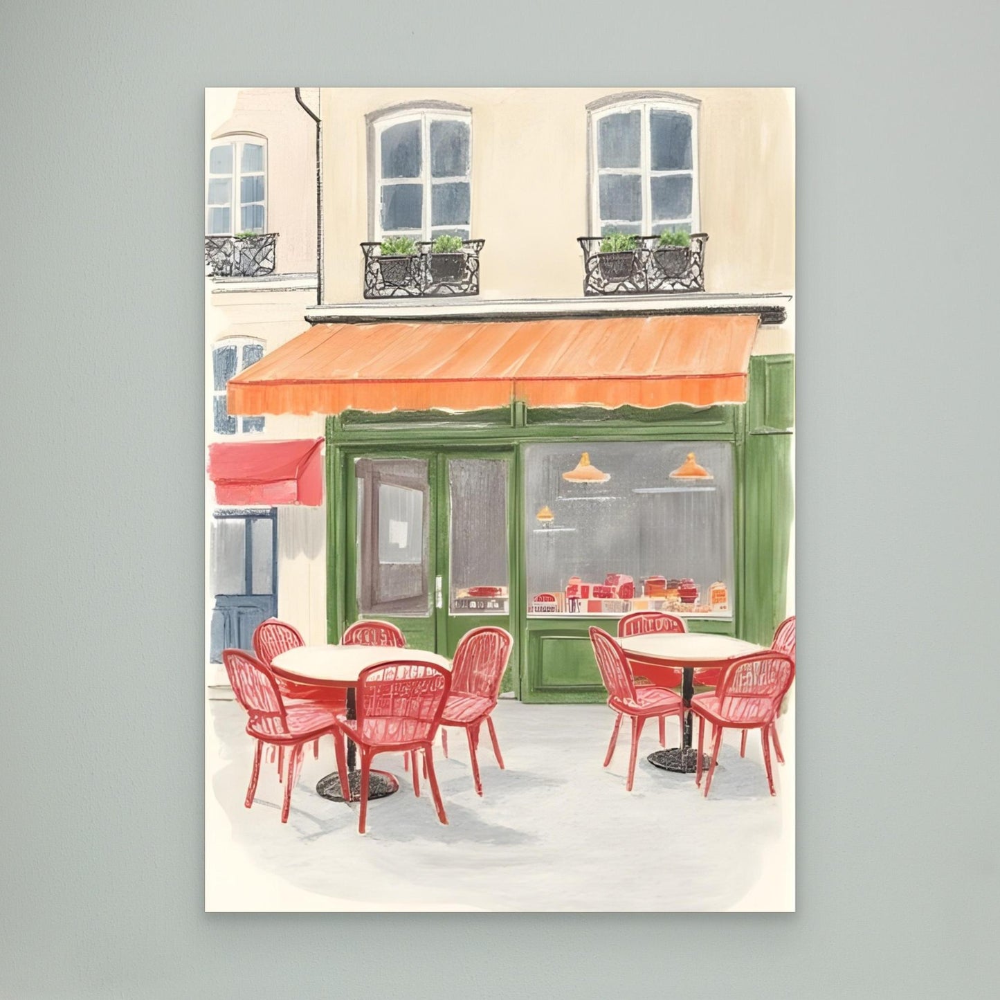 The green pâtisserie