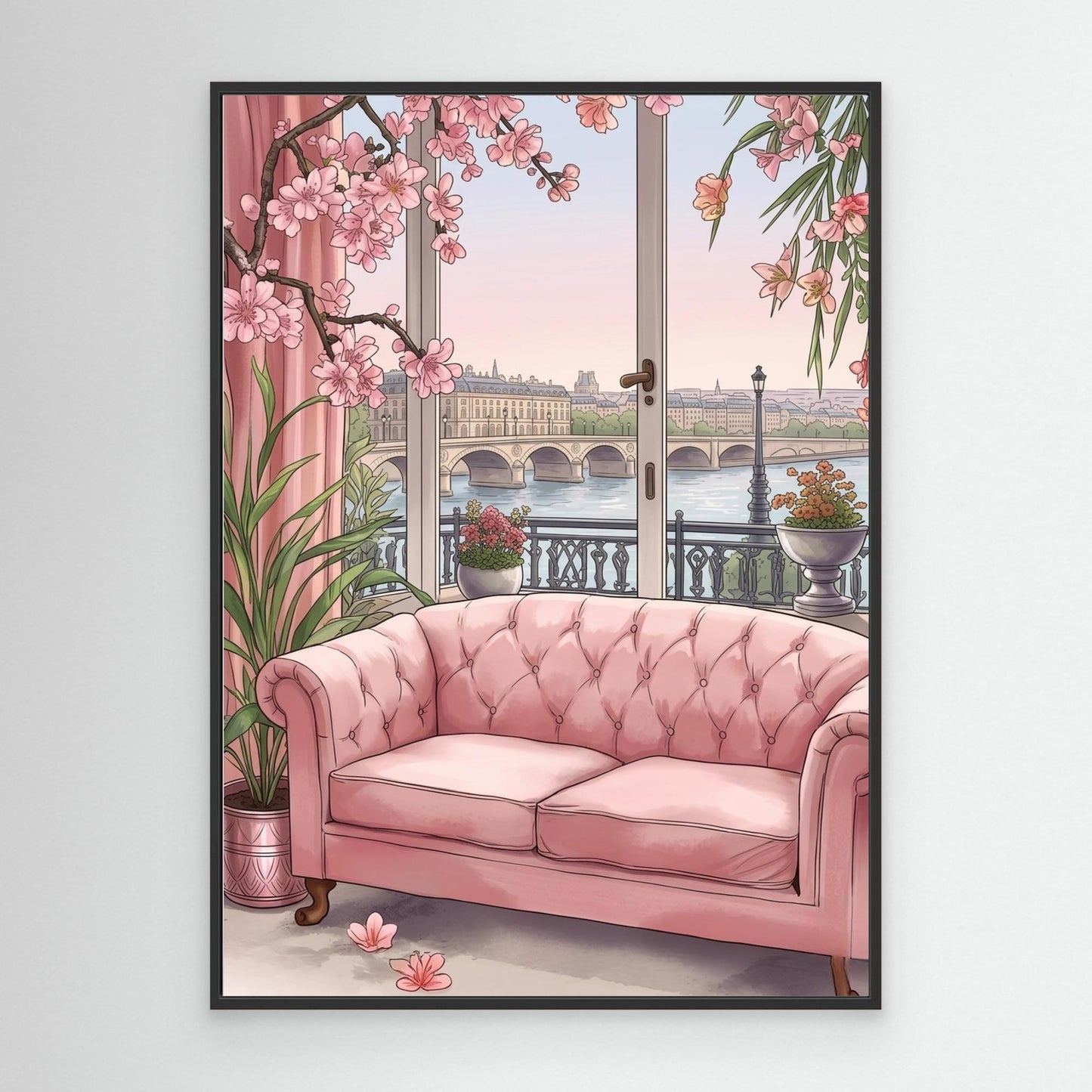 The Pink Sofa, Blossom Window
