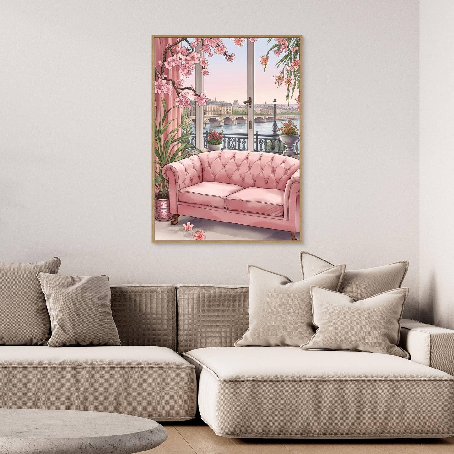 The Pink Sofa, Blossom Window