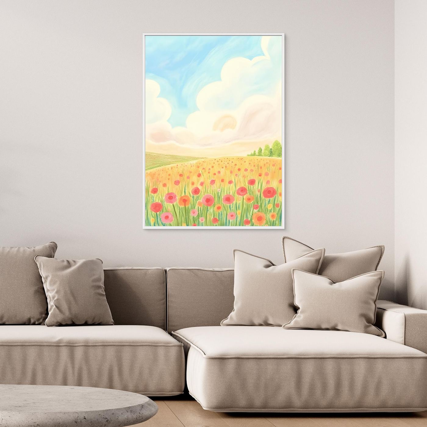 The poppy field
