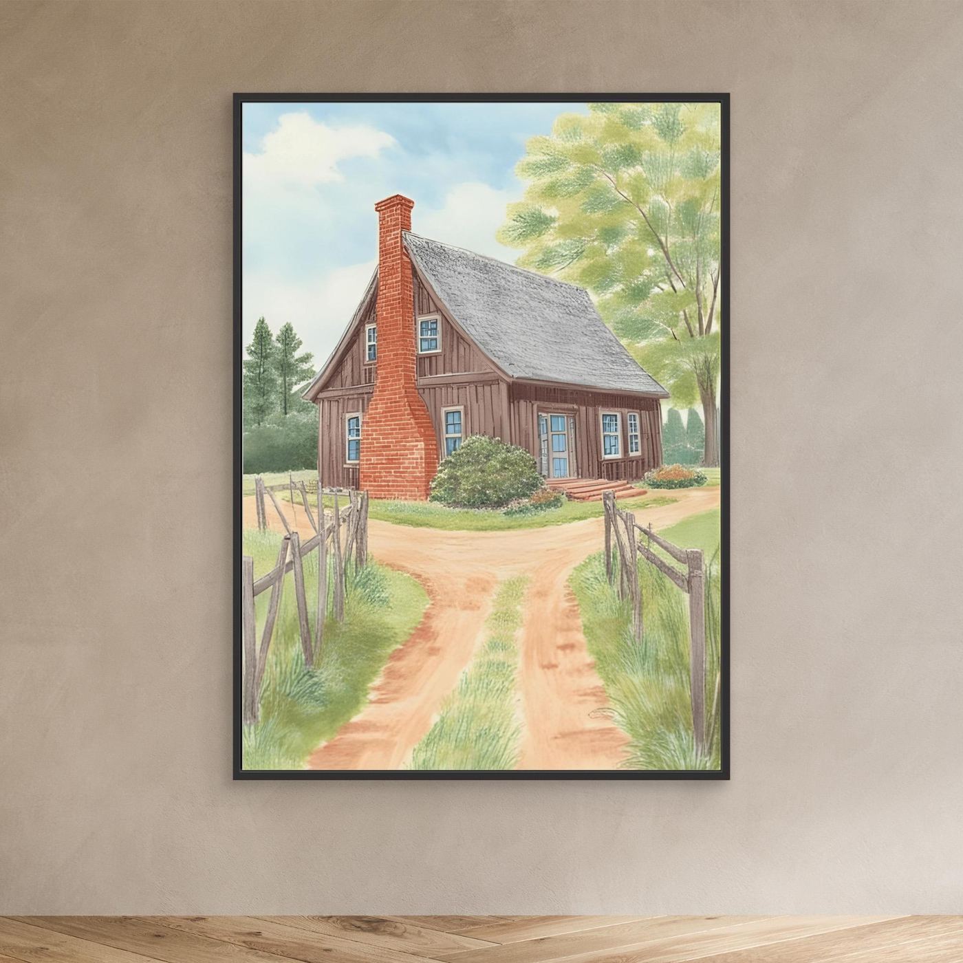 The Wooden Farmhouse