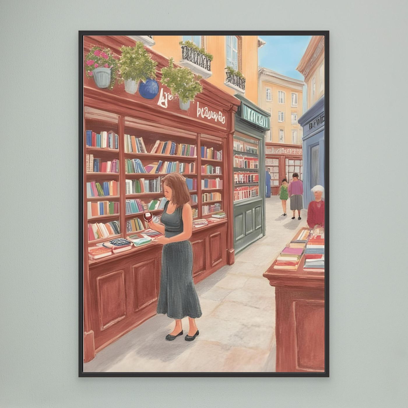 Wine in the book street