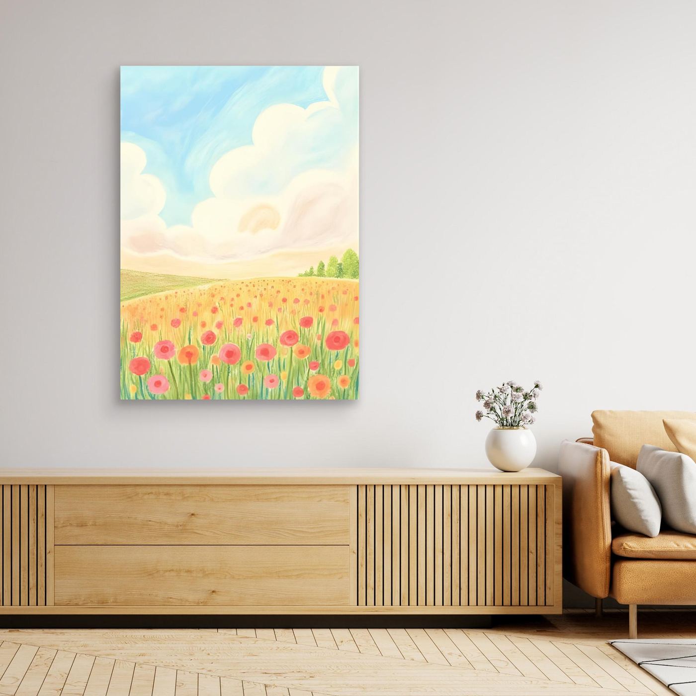 The poppy field