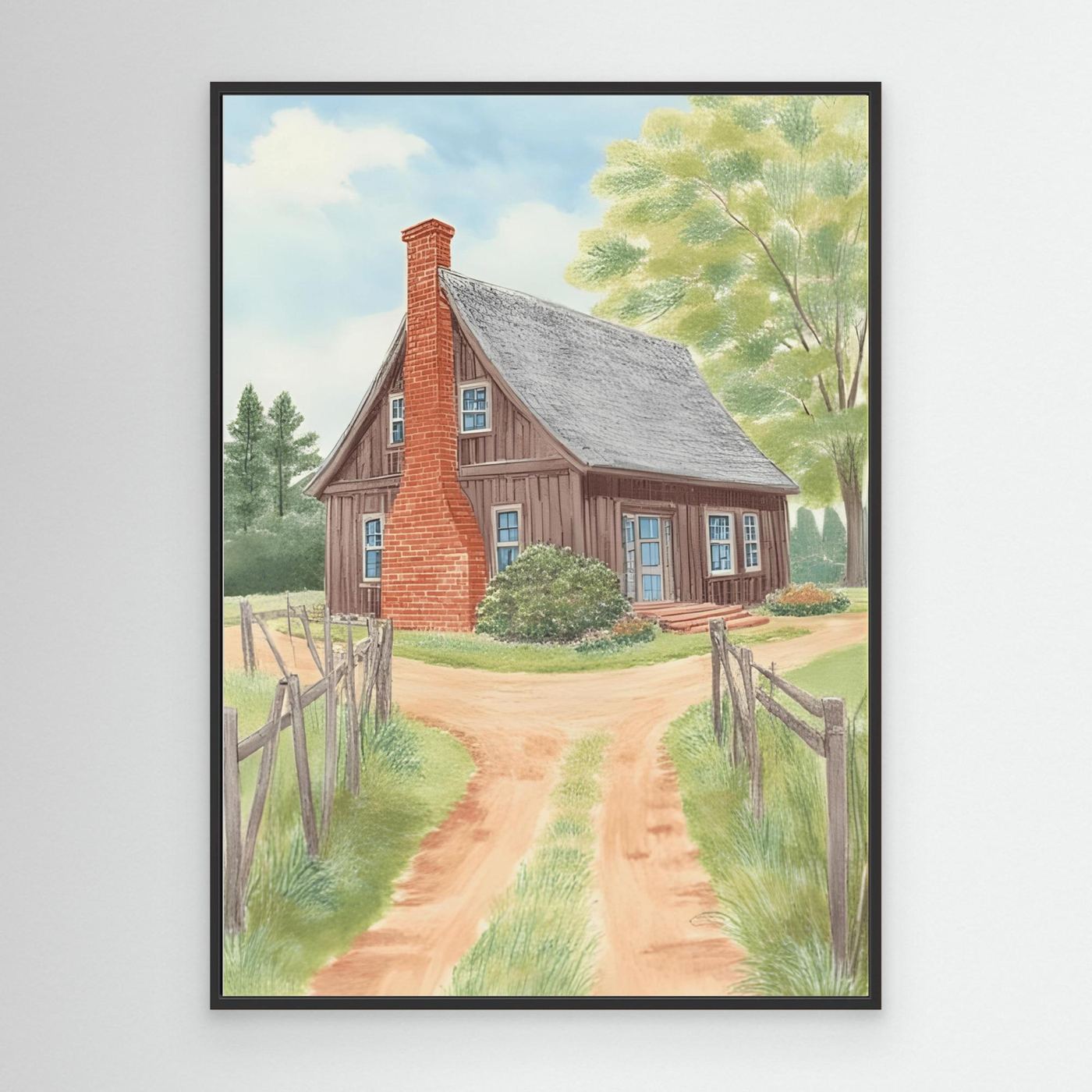 The Wooden Farmhouse