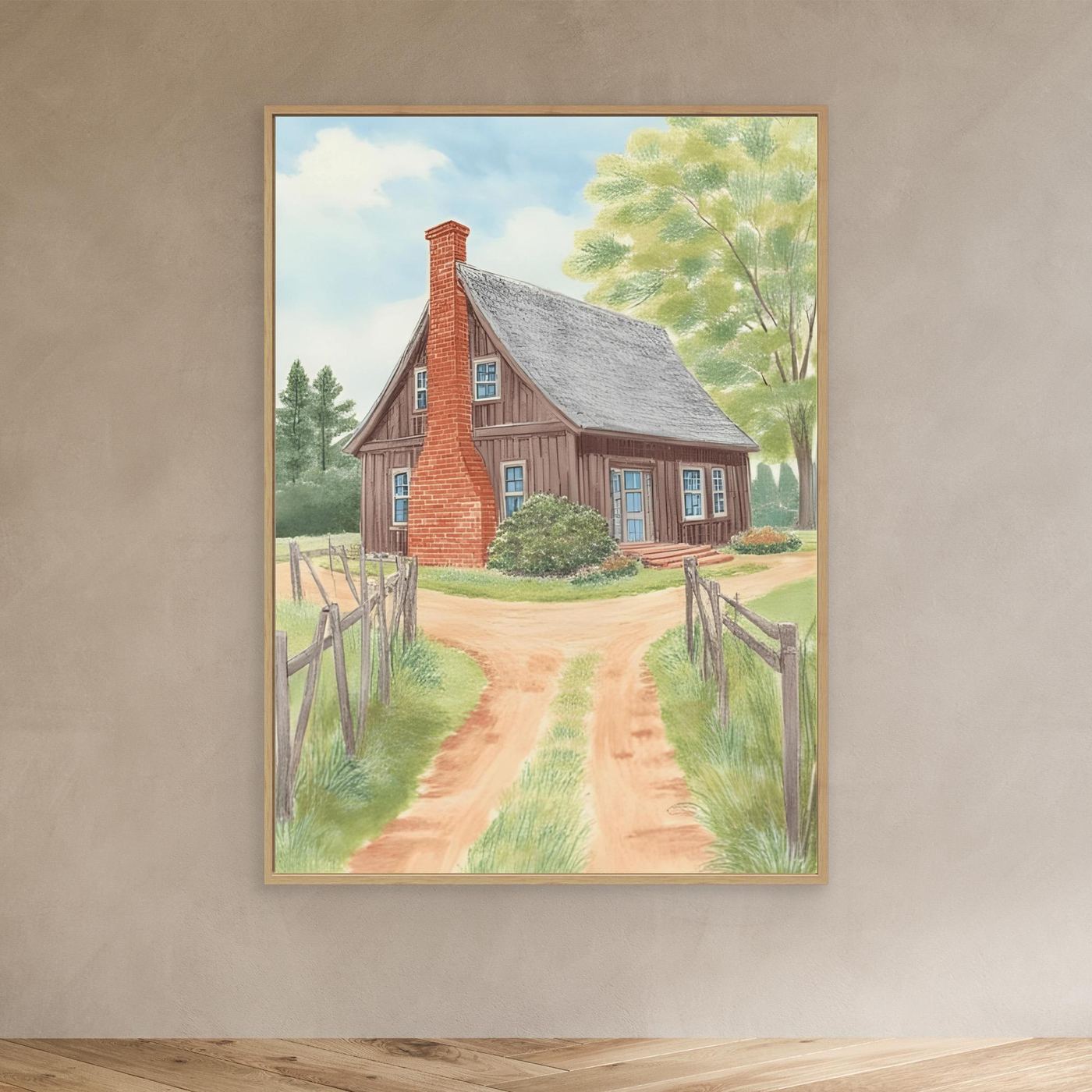 The Wooden Farmhouse