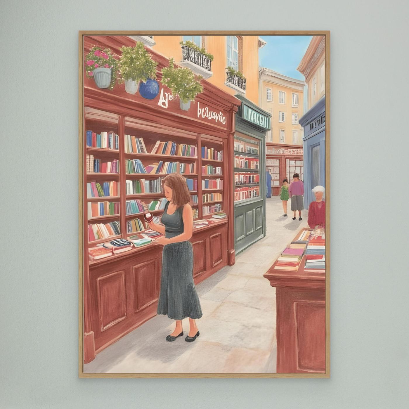 Wine in the book street
