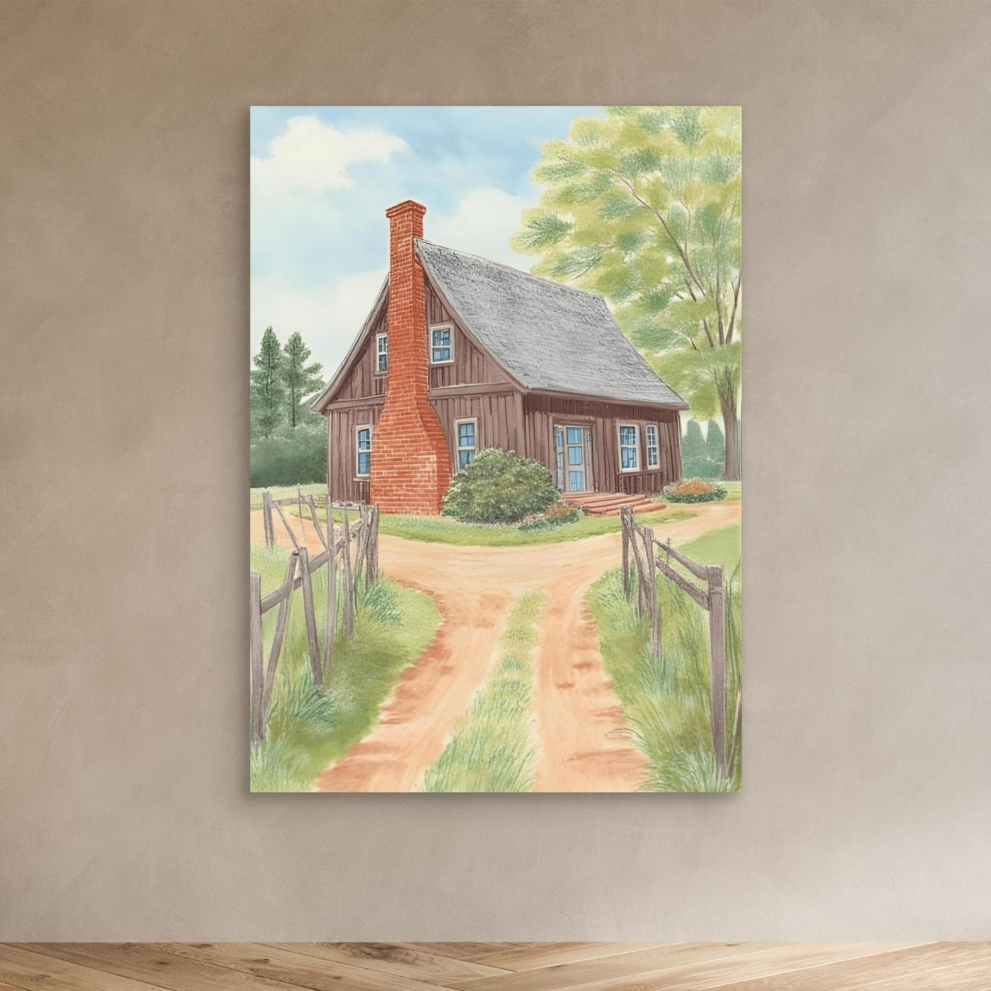 The Wooden Farmhouse